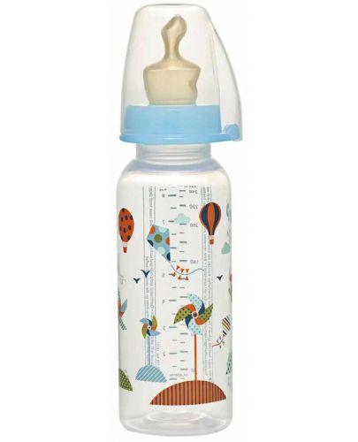 Бебешко шише NIP - Family, РР, Flow B, 6 м+, 250 ml  - 1
